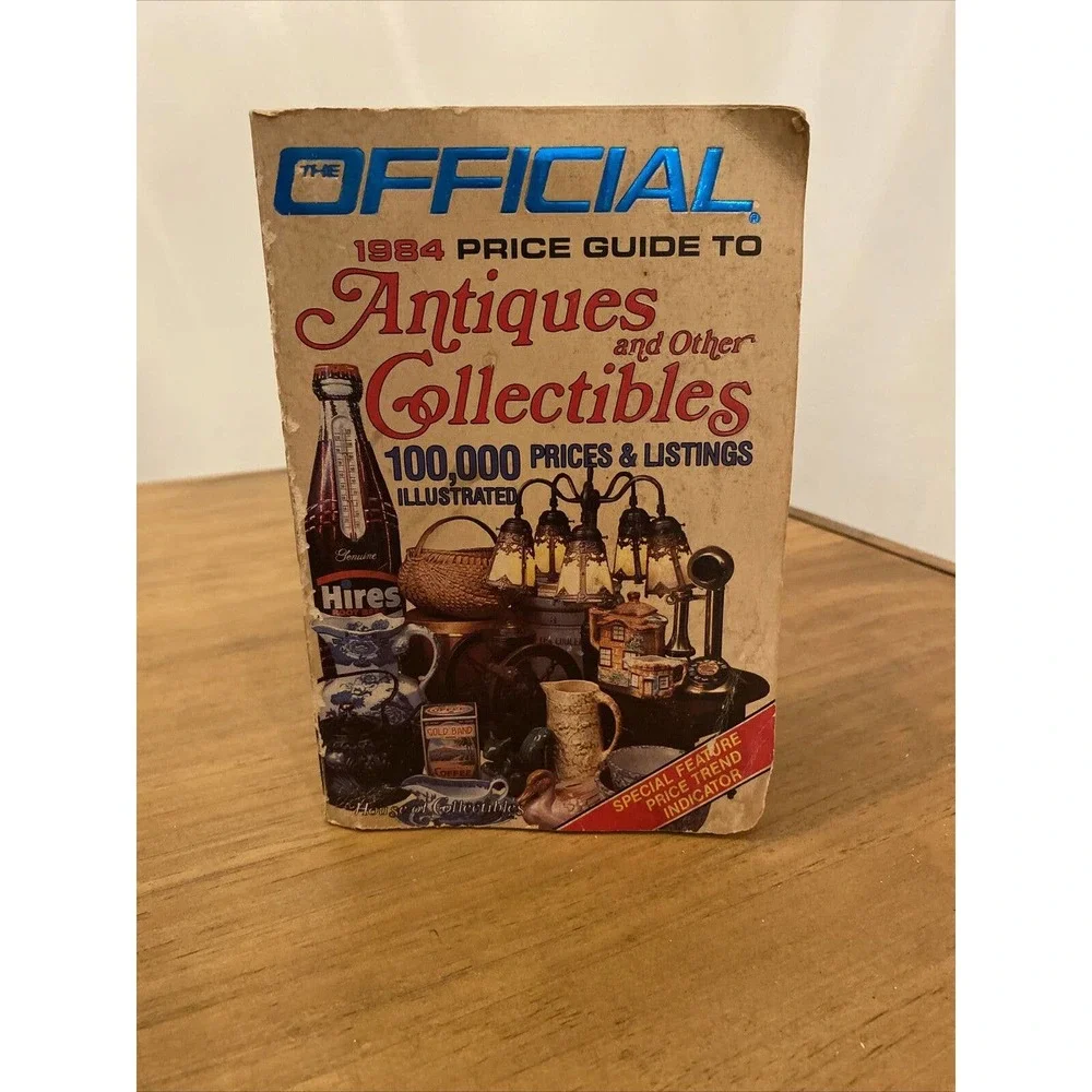 The Official Price Guide To Antiques & Collectibles 1984 Hires Gold Band